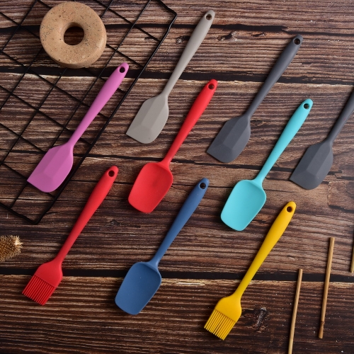 mini silicone utensil set