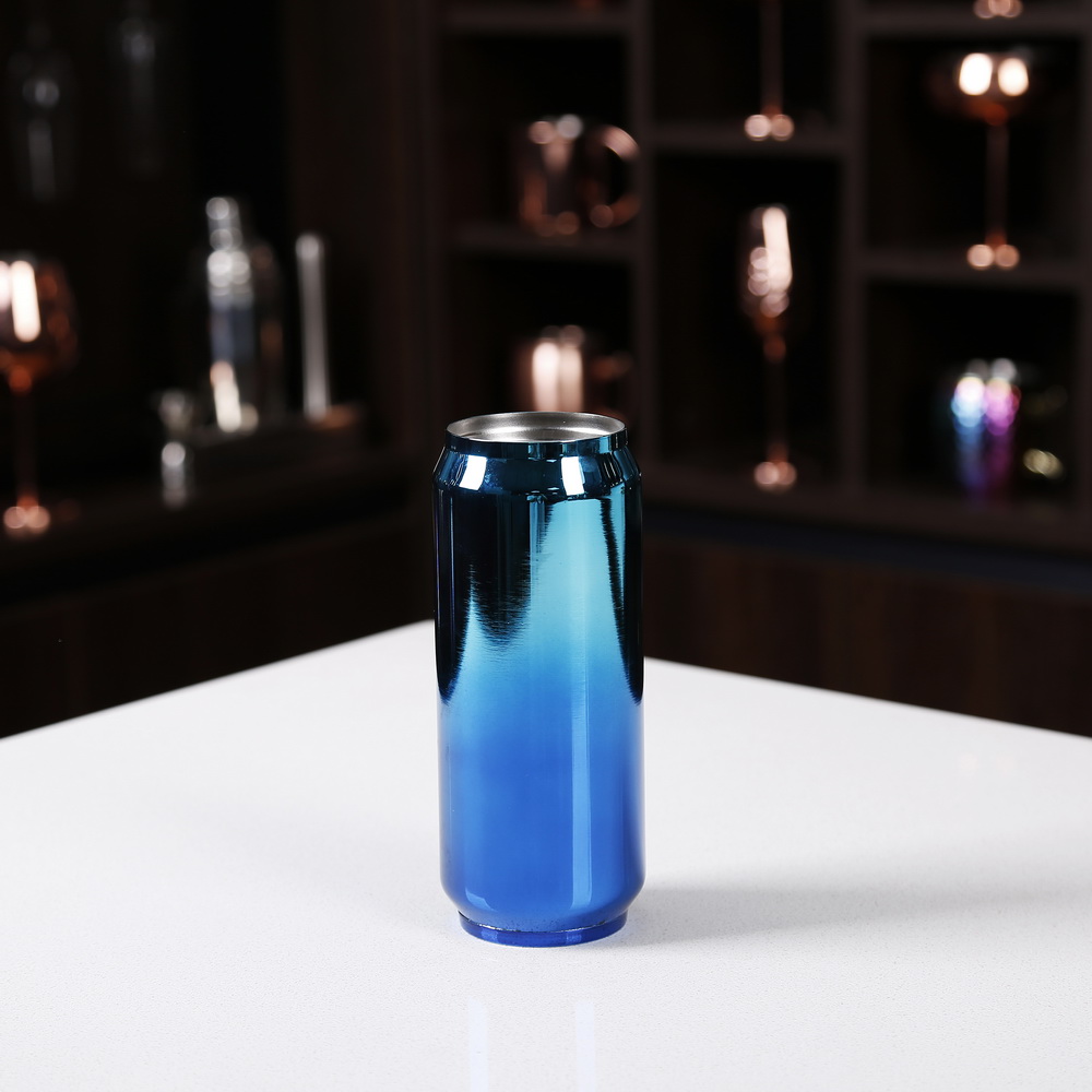 500ml Blue Coke Cup Double Wall Stainless Steel Cup Coke Can Cup