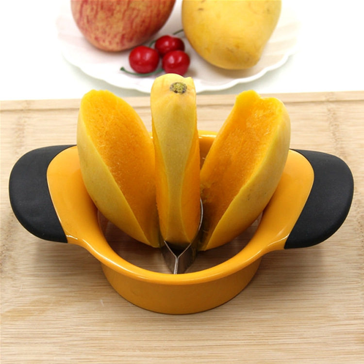 PP Mango Cutter Stainless Steel Mango Cutter Fruit Cutter